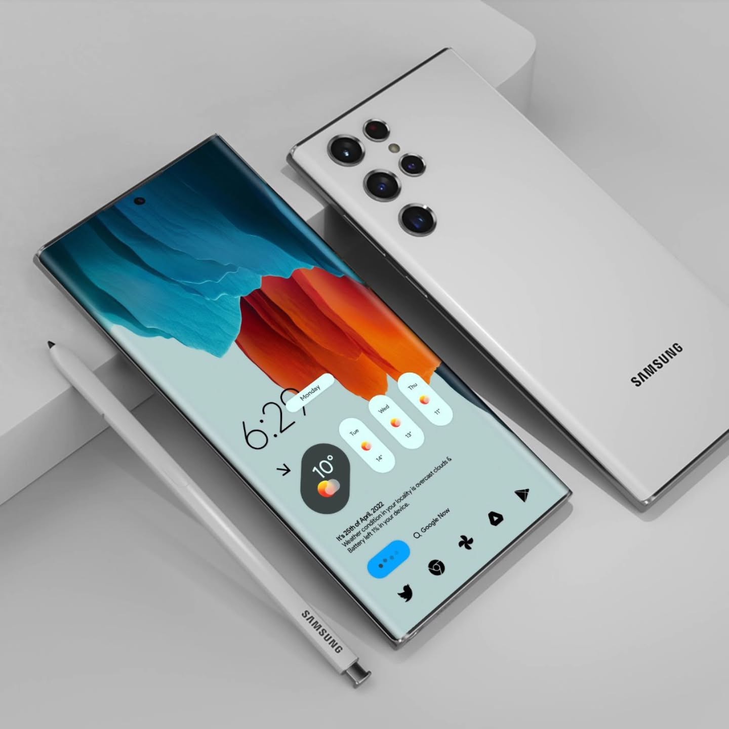 گوشی موبایل سامسونگ مدل Galaxy S22 Ultra 5G دو سیم کارت ظرفیت 256 گیگابایت و رم 12 گیگابایت نسخه اسنپدراگون